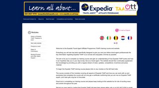 Expedia TAAP IE - Online Travel Training