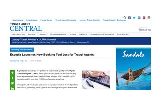 Expedia Launches New Booking Tool Just for Travel Agents | Travel ...