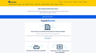 Redeem Expedia Rewards points | Expedia.com