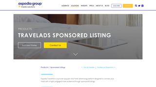 Sponsored Listing: Expedia Media Solutions