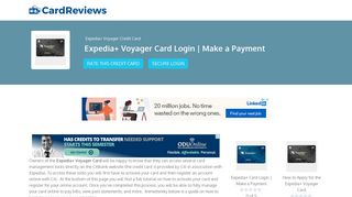 Expedia+ Voyager Card Login | Make a Payment - Card Reviews