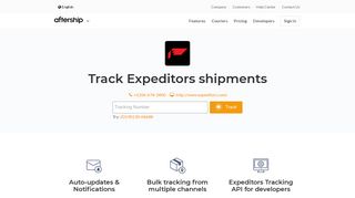 Expeditors Tracking - AfterShip