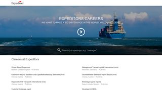 Careers at Expeditors