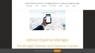 adnoto: App Home | best expense tracker app | budget planner ...