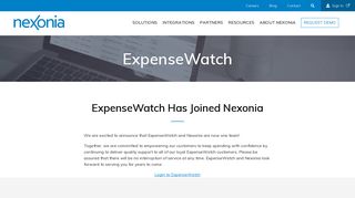 ExpenseWatch | Nexonia