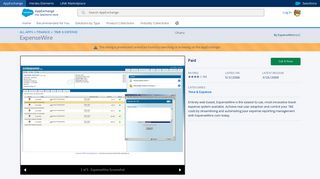 ExpenseWire - ExpenseWire LLC - AppExchange