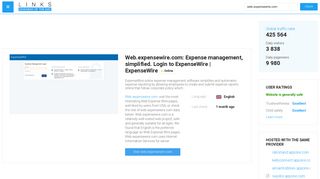 Visit Web.expensewire.com - Expense management, simplified. Login ...