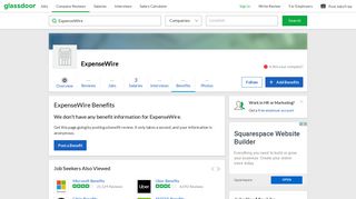 ExpenseWire Employee Benefits and Perks | Glassdoor