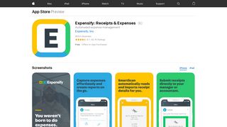 Expensify: Receipts & Expenses on the App Store - iTunes - Apple