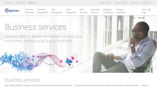 Business Services - Experian