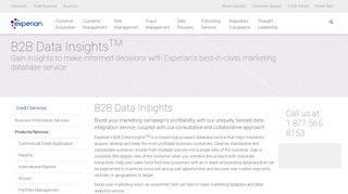 B2B Data Insights - Experian