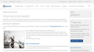 Experian - Search Jobs