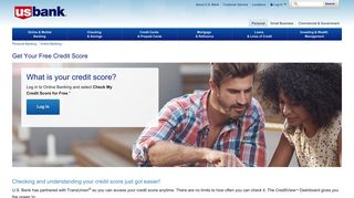 Get Your Free Credit Score - USBank