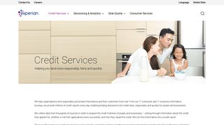 Credit Services – Experian