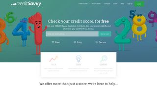 Credit Savvy - Free credit score and credit report summary