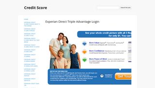 Experian Direct Triple Advantage Login - Credit Score - Google Sites