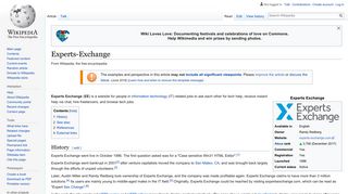 Experts-Exchange - Wikipedia