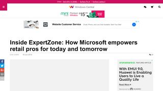 Inside ExpertZone: How Microsoft empowers retail pros for today and ...