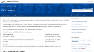 iSCSI overview - IBM