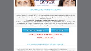 Exploited College Girls - Excogi - Original Amateur Porn