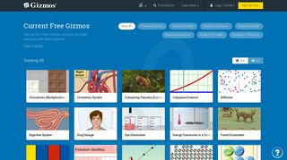 See the full list of Free Gizmos - ExploreLearning Gizmos: Math ...