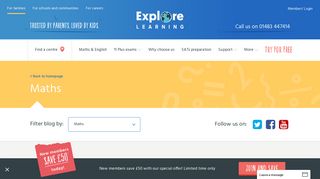 Maths - Explore Learning