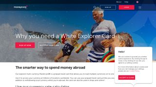 White Explorer Card | Moneycorp