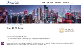 Expo 2020 Dubai | Dubai Careers