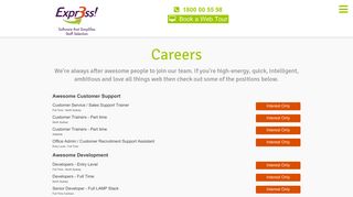 Expr3ss! Careers