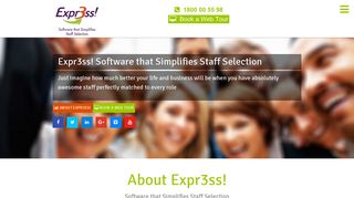 Expr3ss! Software that Simplifies Staff Selection