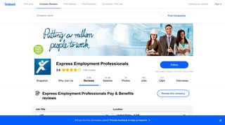 Working at Express Employment Professionals: 1,083 Reviews about ...