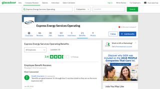 Express Energy Services Operating Employee Benefits and Perks ...