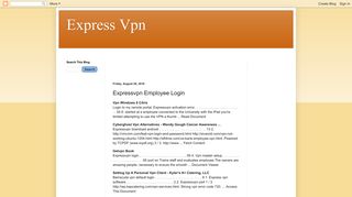 Express Vpn: Expressvpn Employee Login
