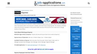 Express Application, Jobs & Careers Online - Job-Applications.com