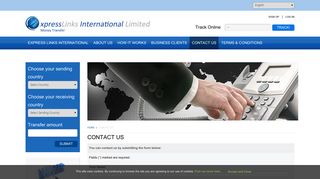 Contact Us - Express Links International Limited