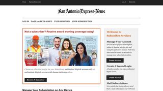 Subscribe to San Antonio - San Antonio Express-News