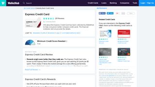 Express Credit Card Reviews - WalletHub