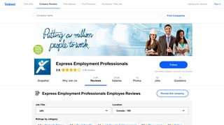 Working at Express Employment Professionals: 178 Reviews | Indeed ...