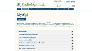 Patient Portal | Radiology Ltd