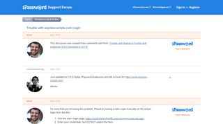 Trouble with express-scripts.com Login — 1Password Forum