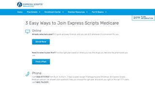 Medicare Part D Enrollment: 2019 Open Enrollment | Express Scripts ...