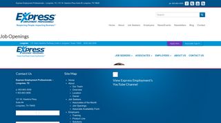 Express Employment Professionals – Longview, TX » Job Openings