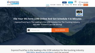 E-File IRS HVUT Form 2290 Online and Get Schedule 1 in Minutes