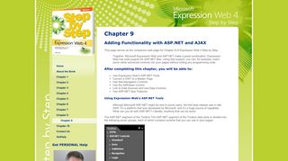 Expression Web Step By Step : Chapter9