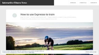 How to use Expresso to train – Interactive Fitness News