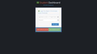 Student Dashboard - Extel Academy