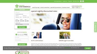 Extended Stay America Special nightly discounted hotel rates for auto ...
