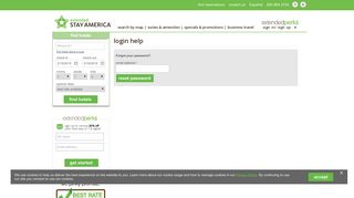 Login Help - Profile - Extended Stay America