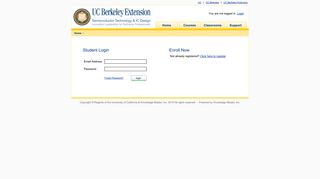 Login - UC Berkeley Extension Online Courses