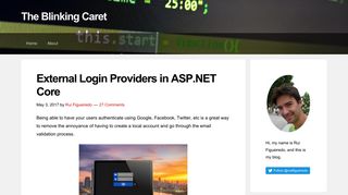 External Login Providers in ASP.NET Core - The Blinking Caret